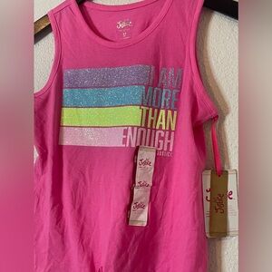 Justice Athleisure Girls Front Tie Tank